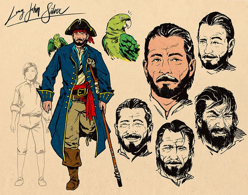 Long John Silver Character Sheet